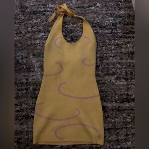 Halter bodycon dress